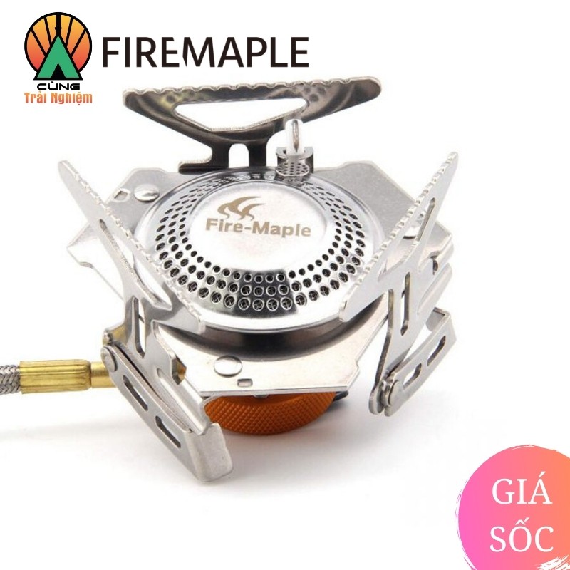 Bếp Gas Fire Maple Mini FMS-105 Điều Áp  Nhỏ Gọn Chuyên Dụng Cho Du Lịch, Dã Ngoại Cắm Trại