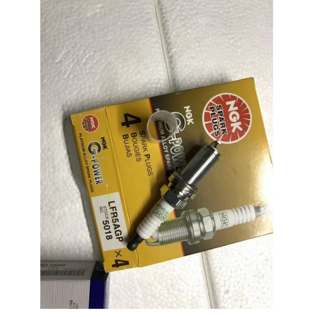 bộ 4 bugi NGK bạch kim dùng cho toyota innova | Shopee Việt Nam