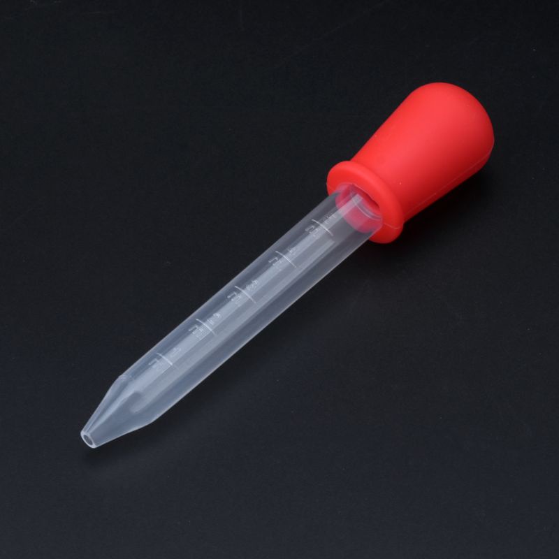 Ống nhỏ giọt 5ml bằng silicone cho bé ăn dặm/uống thuốc