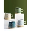 C01/Cốc Cafe gốm sứ phong cách Nhật vintage cổ điển hoa văn tráng men vẽ tay thủ công retro trà sữa decor bếp lenhome