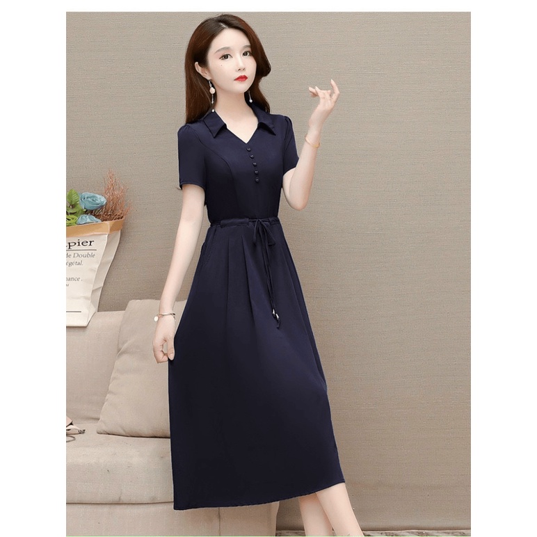 (HCM) Đầm nữ vintage sang trọng lịch thiệp thời trang sang chảnh , sành điệu tôn dáng cho các nàng HIYU STORE