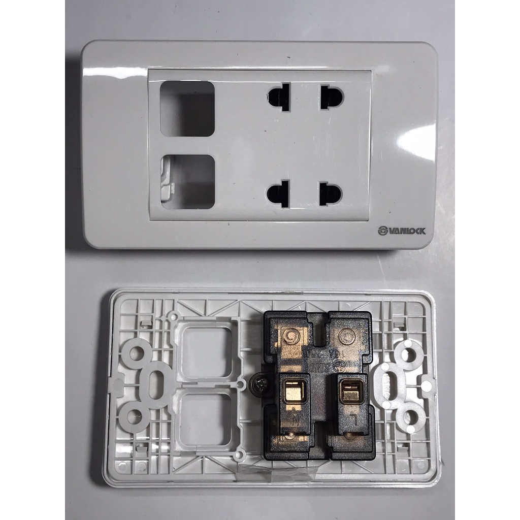 1,2 ổ cắm + 1,2 lỗ S18A Sino | Shopee Việt Nam