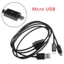 Dây chia cáp hình chữ Y hai cổng USB đầu cắm USB 2.0 chuyển từ đầu Type A sang đầu Micro USB kép