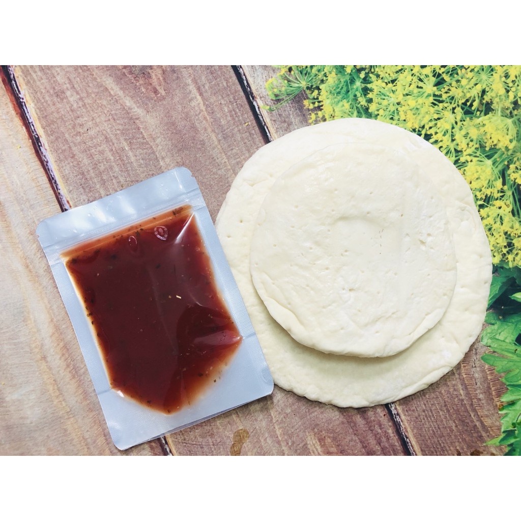 gói 100g sốt làm pizza ( đủ cho 3 cái pizza 20cm)