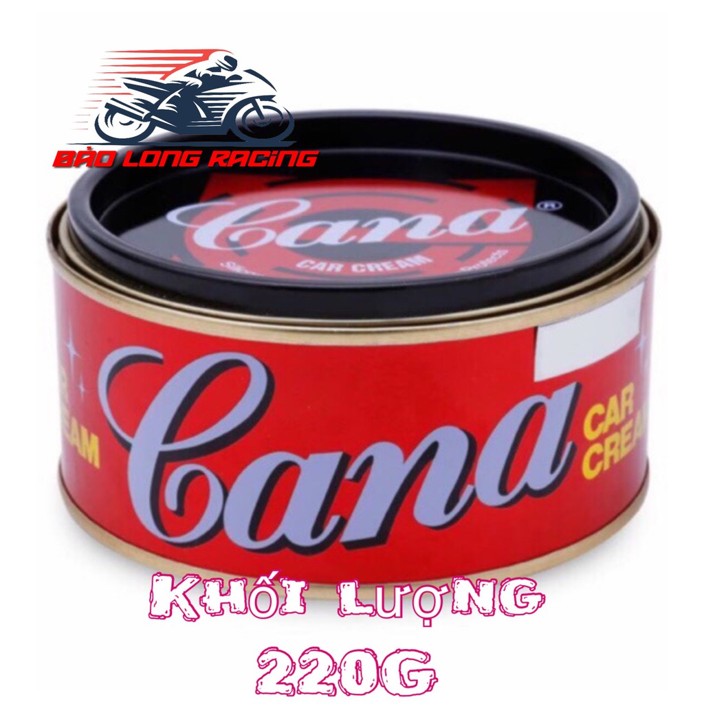 Kem đánh bóng CaNa 220G phụ kiện xe máy