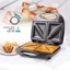 Máy ép bánh mì HAEGER RAF 750W gia nhiệt kép, chống dính telfon siêu bền