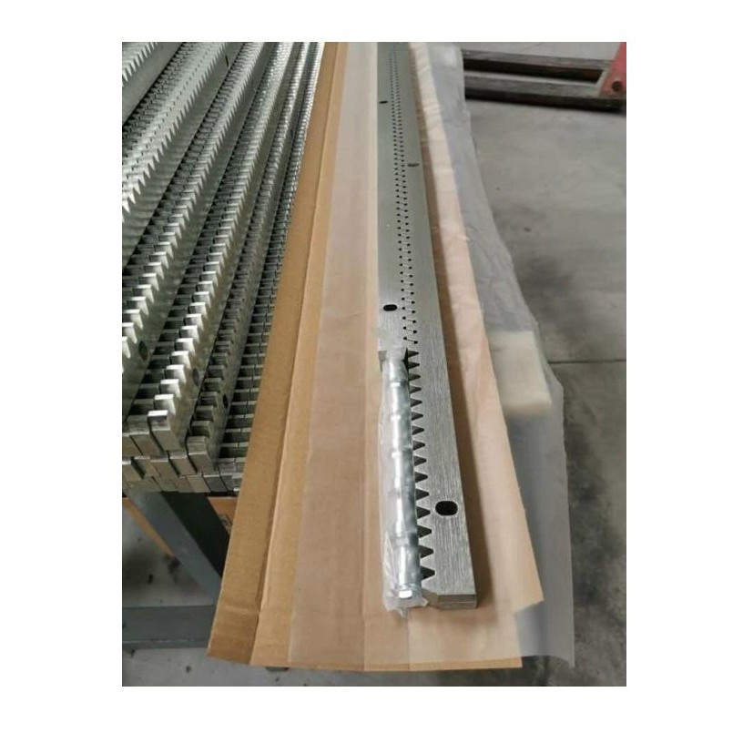 Bộ 2 thanh ray( 2 mét) cửa cổng cửa lùa Sliding Gate 100Cm( ray thép dày 10mm)