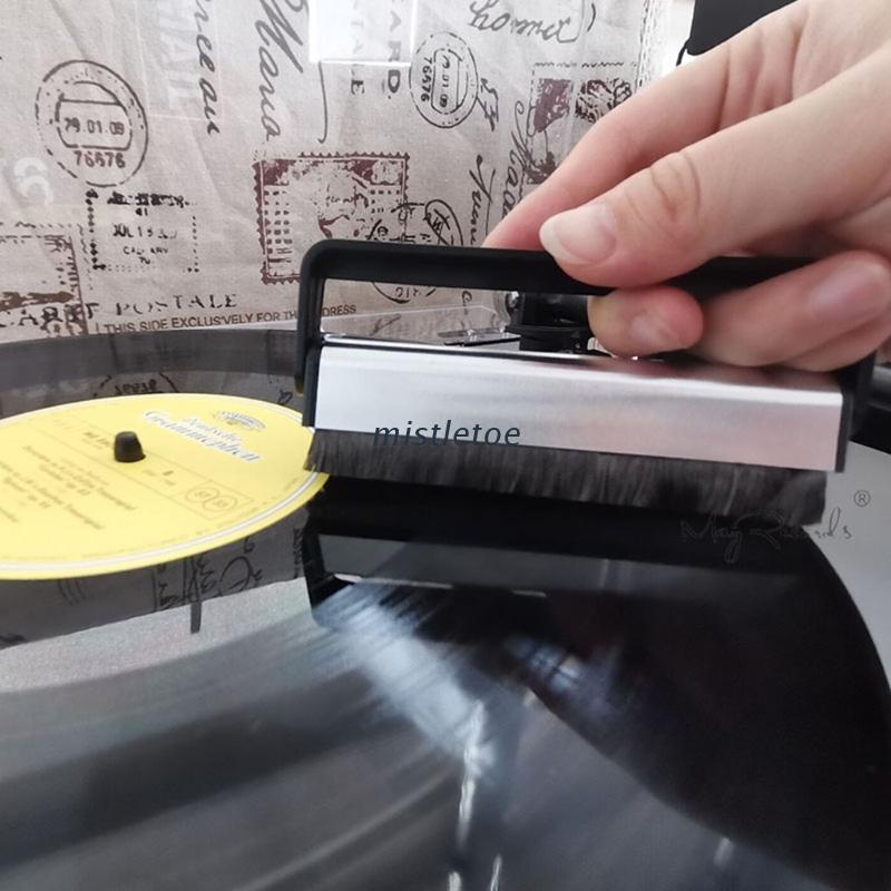 Bộ dụng cụ vệ sinh đĩa than vinyl chống tĩnh điện 2 trong 1 chuyên dụng
