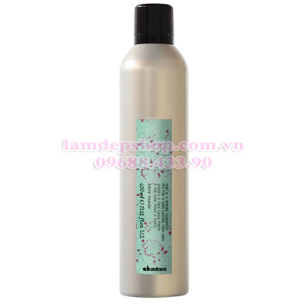 Gôm xịt tóc - Davines - Tạo kiểu, giữ nếp, tạo độ bóng cho tóc (400ml)