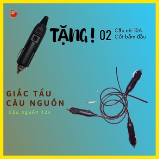 Tẩu đực cắm tẩu xe ô tô 12V 24V của xe là linh kiện xe hơi sử dụng cho camera hành trình, quạt xe hơi, inverter 220v