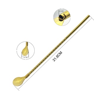 (Tặng cọ rửa) Muỗng kiêm ống hút bằng inox có thể sử dụng lại tiện dụng - ống hút kiêm thìa cao cấp
