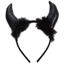 KIN Retro Quỷ Bò Sừng Băng Đô Phụ Kiện Ác Halloween Trang Phục Hóa Trang Đảng