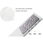 VVDZA 40 * 60cm Thảm phòng tắm Sỏi mềm Thảm lót cửa chùi chân sàn bồn tắm