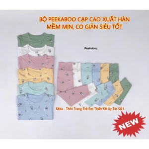 Bộ dài tay cho bé PEEKABOO MỀM MƯỚT, CO GIÃN SIÊU TỐT - thun lạnh HÀNG LOẠI 1