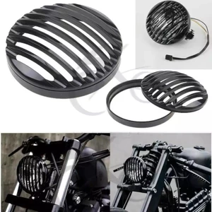 Vỏ Vỉ Nướng Đèn Pha Led CNC 5.75 "5 3/4" Dành Cho Harley Davidson Sportster