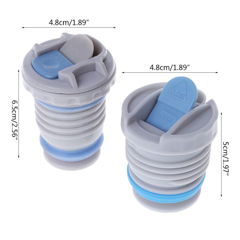 Nắp đậy bình giữ nhiệt chân không thay thế kích thước 4.4cm/ 4.5cm tiện lợi mang theo khi đi du lịch