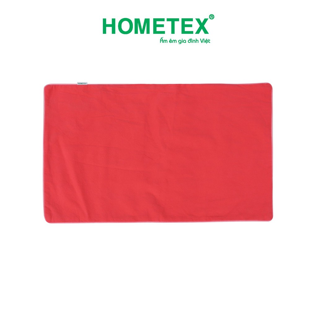 [Mã BMLTB35 giảm đến 35K đơn 99K] Áo gối đầu size 30x50cm viền gân cotton xốp màu Hometex