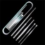 Bộ Dụng Cụ Ngoáy Tai, Lấy Ráy Tai, Massage Tai Inox 5/6/7/8 Món