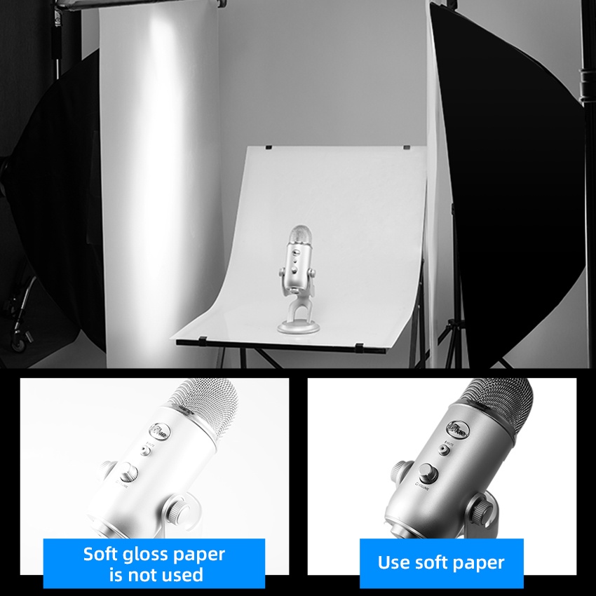 Ảnh Giấy khuếch tán ánh sáng SELENS màu trong mờ kích thước 1.2x1m dùng trong studio chụp ảnh 1