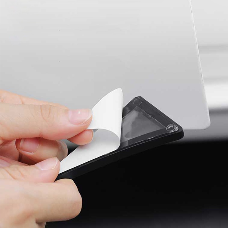 SEAMETAL Bộ 4/2 Miếng Dán Góc Cửa Xe Hơi Bằng PVC Chống Va Đập