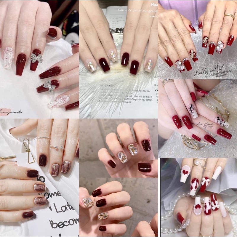 “Nail Tết giá rẻ” với đa dạng màu sắc và kiểu dáng sẽ khiến bạn có thêm nhiều lựa chọn nhằm tạo nên tổng thể hài hòa cho bộ trang phục, móng tay. Đến với hình ảnh này để chọn lựa được những mẫu nail đẹp và giá rẻ phù hợp nhất với sở thích của mình nào!