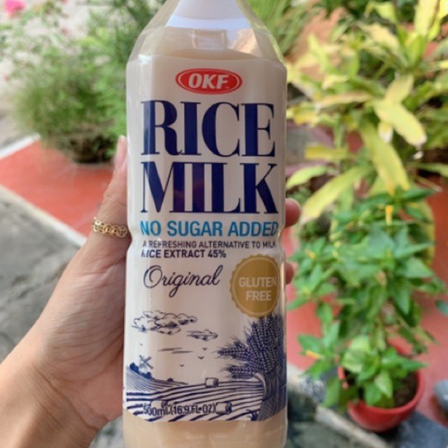Sữa gạo RICE MILK 500ml OKF Hàn Quốc Shopee Việt Nam