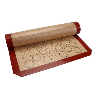 Tấm Lót Nướng Bánh Macaron Sợi Thuỷ Tinh Chống Dính/Thảm Lót Nướng Chịu Nhiệt Silpat Macaron Silicon 70 Ô 40*60cm