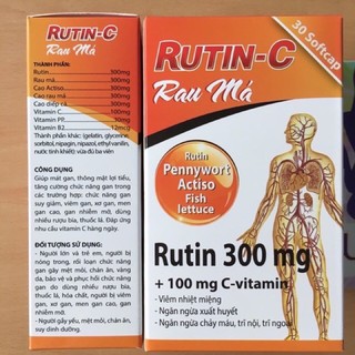 Thuốc Rutin-C Rau Má có tương tác thuốc khác không?

