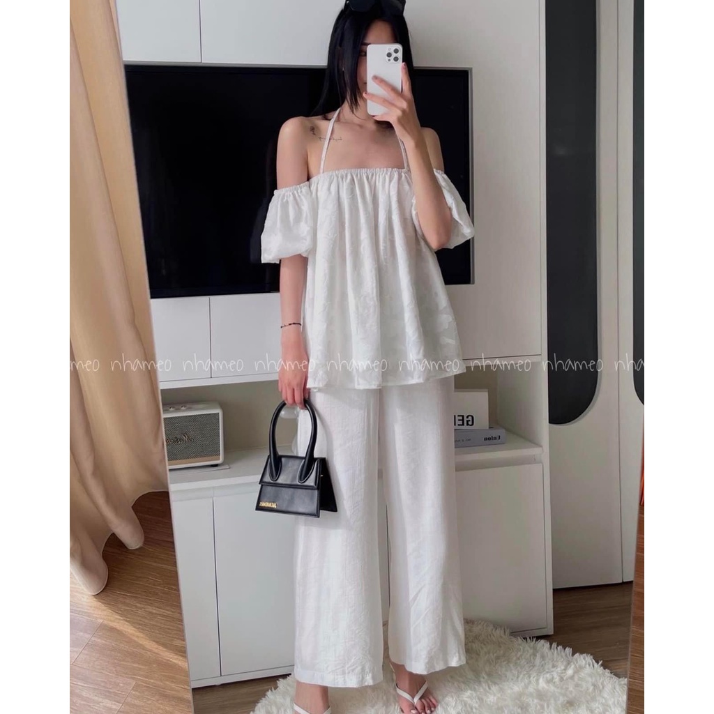 Áo trễ vai mặc được nhiều kiểu xinh xắn - Meo Top