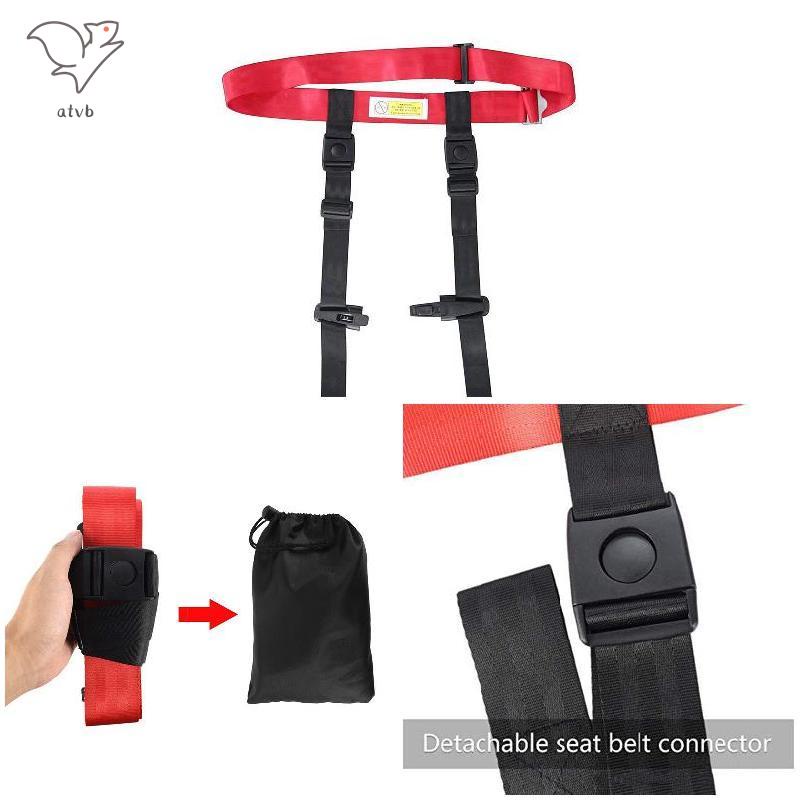 Dây nịt máy bay an toàn cho trẻ em, hệ thống hạn chế có thể điều chỉnh, dễ lắp đặt, bền bỉ