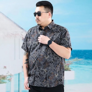 Áo Sơ Mi Tay Ngắn Dáng Rộng In Họa Tiết Trẻ Trung Hợp Thời Trang Hè Cho Nam 60-175KG