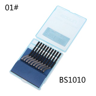 Com * 10 CÁI Lưỡi quay bằng thép nhanh BS1010 BS1018 BK3010 Lưỡi nhựa nhôm