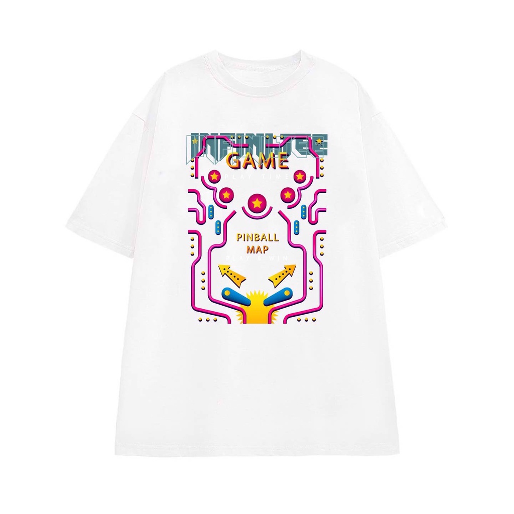 Áo thun INFINITEE Fni0185, Thun 100% Cotton - form rộng Unisex.