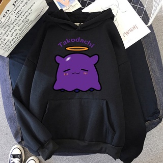 Nóng Hololive Takodachi Khoác Hoodie Xuân Thu Đông Nữ Thẩm Mỹ Quần Áo Anime Sudaderas