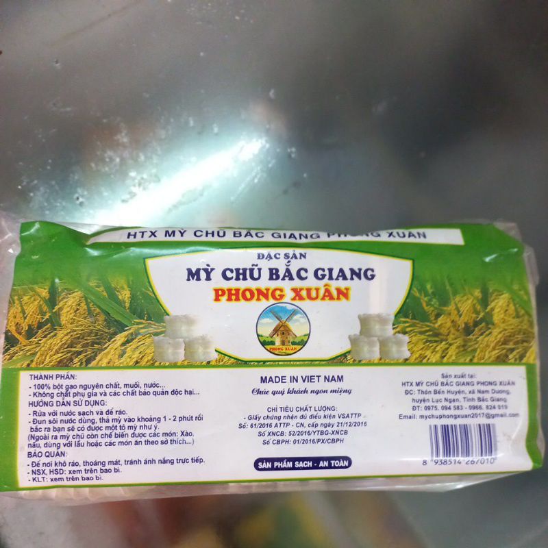 Mỳ Gạo Chũ Bắc Giang 250g Shopee Việt Nam