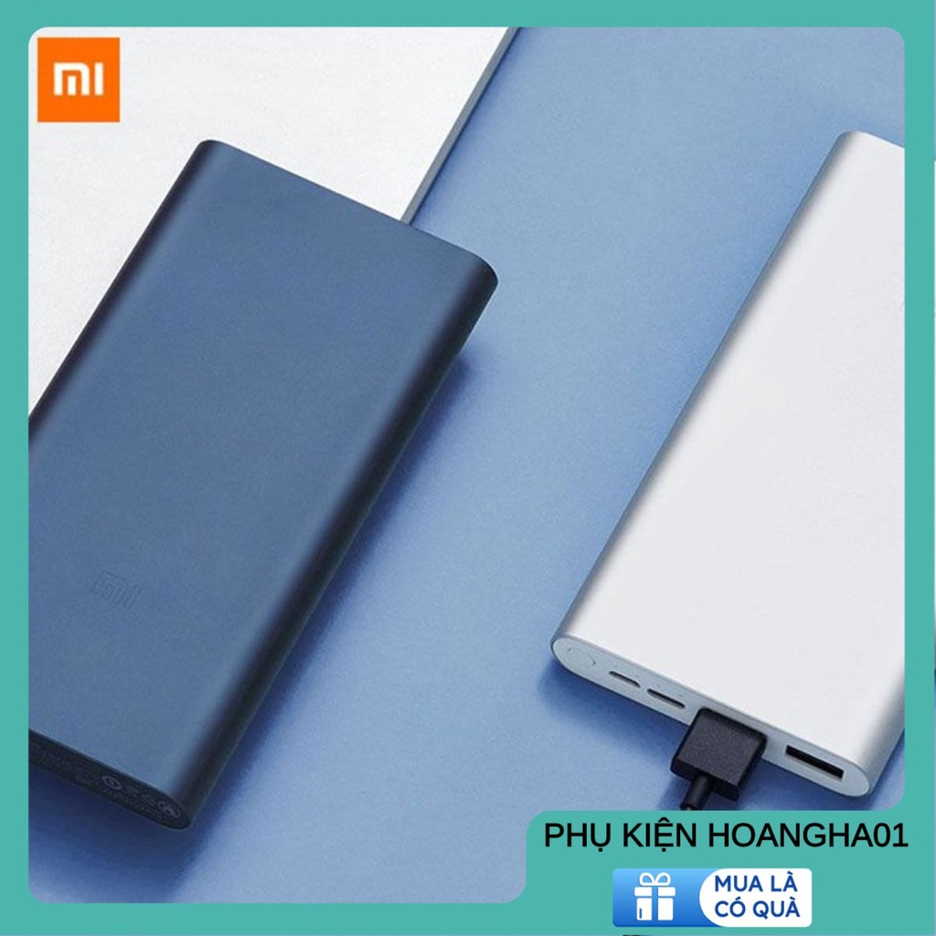 Pin dự phòng Xiaomi Mi gen 3, dung lượng 10000mAh, thiết kế sang trọng ...