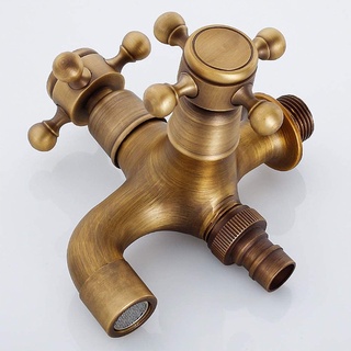 European Style Antique Faucet Dual Purpose Mop Pool Faucet Wall Mounted