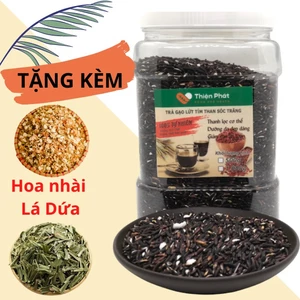 Trà Gạo Lứt Tím Than Thiện Phát 1kg (Rửa sạch, rang chín)