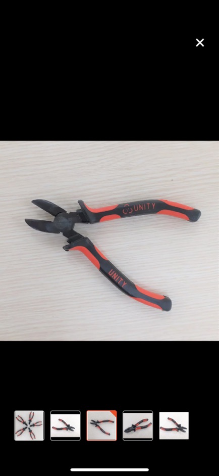 Kìm Điện UNITY 7inch Chính Hãng