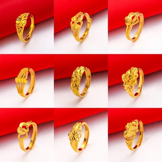 Women's Gold-Plated Ring, adjustable by dreamlife.vn