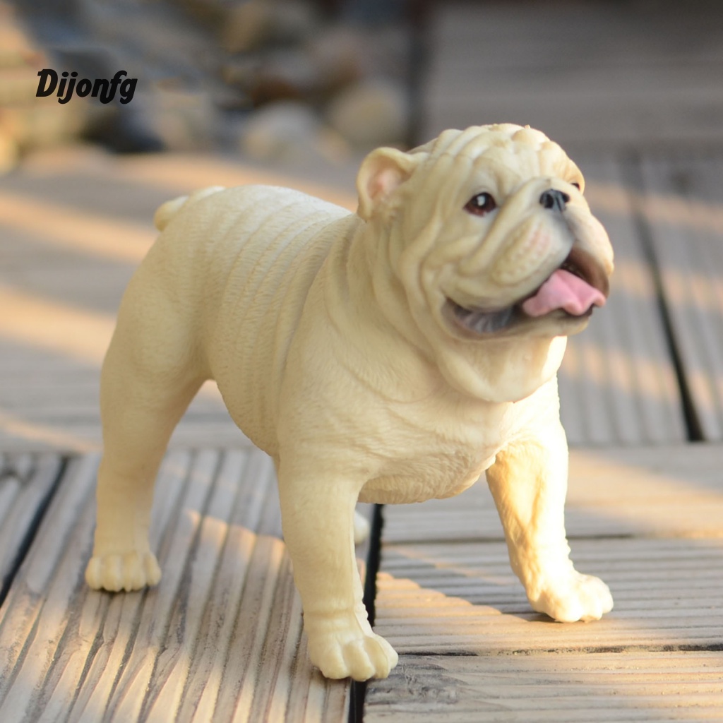 Dj Bulldog Đồ chơi thực tế Nhìn Bulldog Pháp Hình dáng tự nhiên