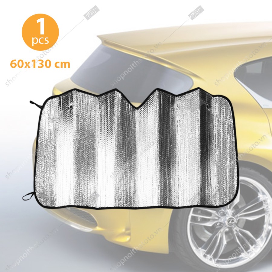 Che Nắng Ô Tô Xốp Trước Ngắn Loại Dày NB BST-11035 (60x130 cm)