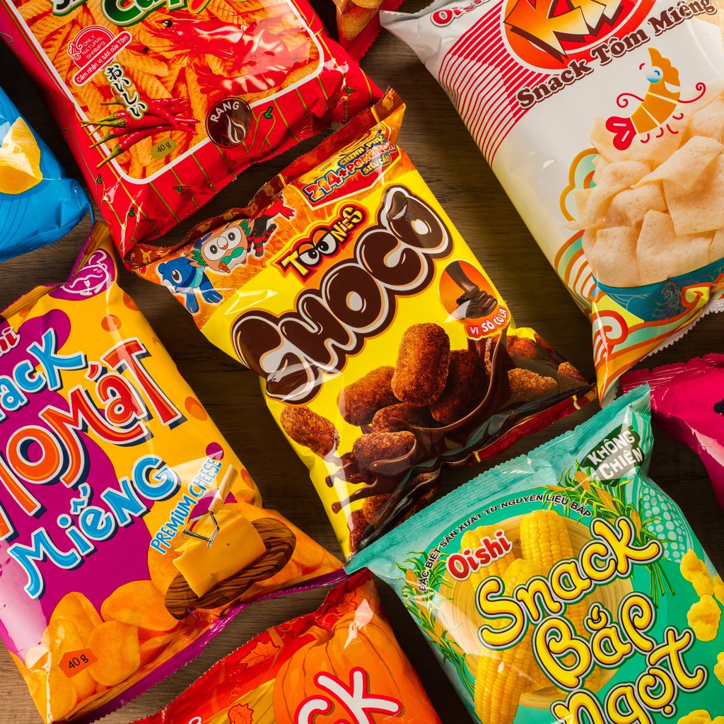 [ẢNH CHÍNH CHỦ][POST 1]Bánh Snack Oishi® nhiều loại và đủ vị | Shopee ...