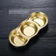 Khay Vàng Nhiều Ngăn , Đĩa Nước Chấm Đựng Gia Vị 3, 4 Ngăn Chén Inox Mạ Nhỏ Để Dụng Cụ Y Tế 3006
