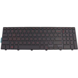 Bàn phím Laptop tương thích thay thế cho Dell Inspiron 15-5577 15-5576 7559 7557 P57F keyboard LED Đỏ