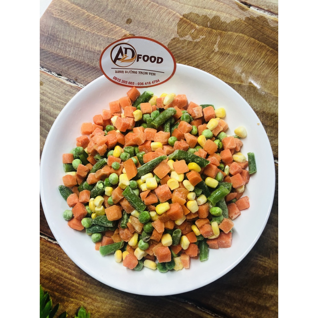 Rau củ cắt sẵn túi 1kg | Shopee Việt Nam