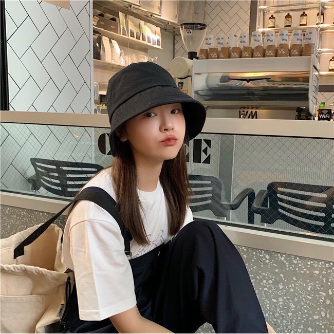 Mũ bucket trơn | Nón tai bèo vành cụp trơn nhiều màu sắc Ulzzang form Unisex Nam Nữ SG126