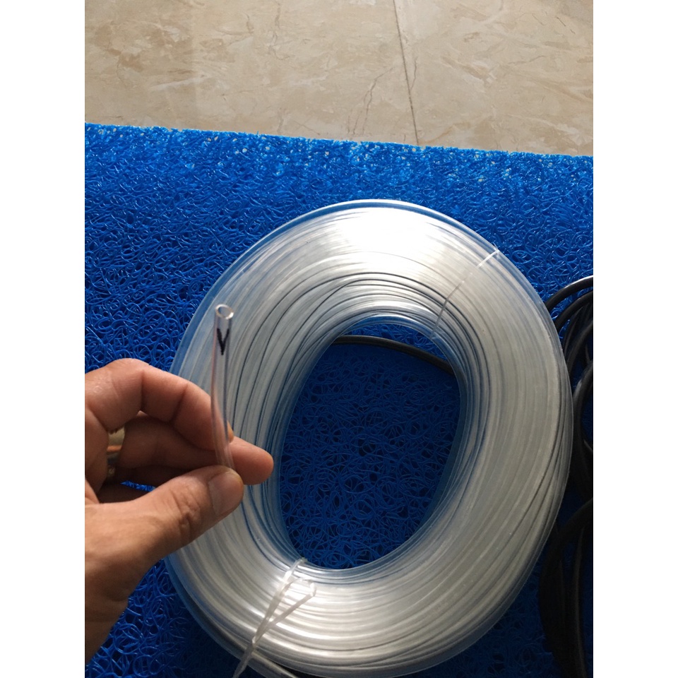 1m Dây sủi oxy đường kính 4mm dùng cho máy sủi oxy bể cá cảnh
