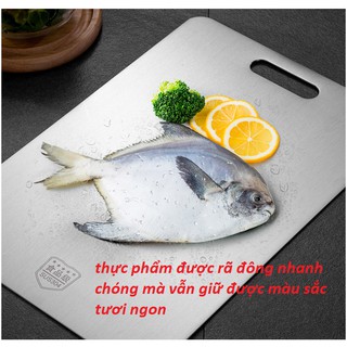 Dụng cụ nhà bếp THỚT INOX 304/316 Chống Nấm Mốc Thép Không Rỉ Thớt Nhà Bếp Gia Đình
