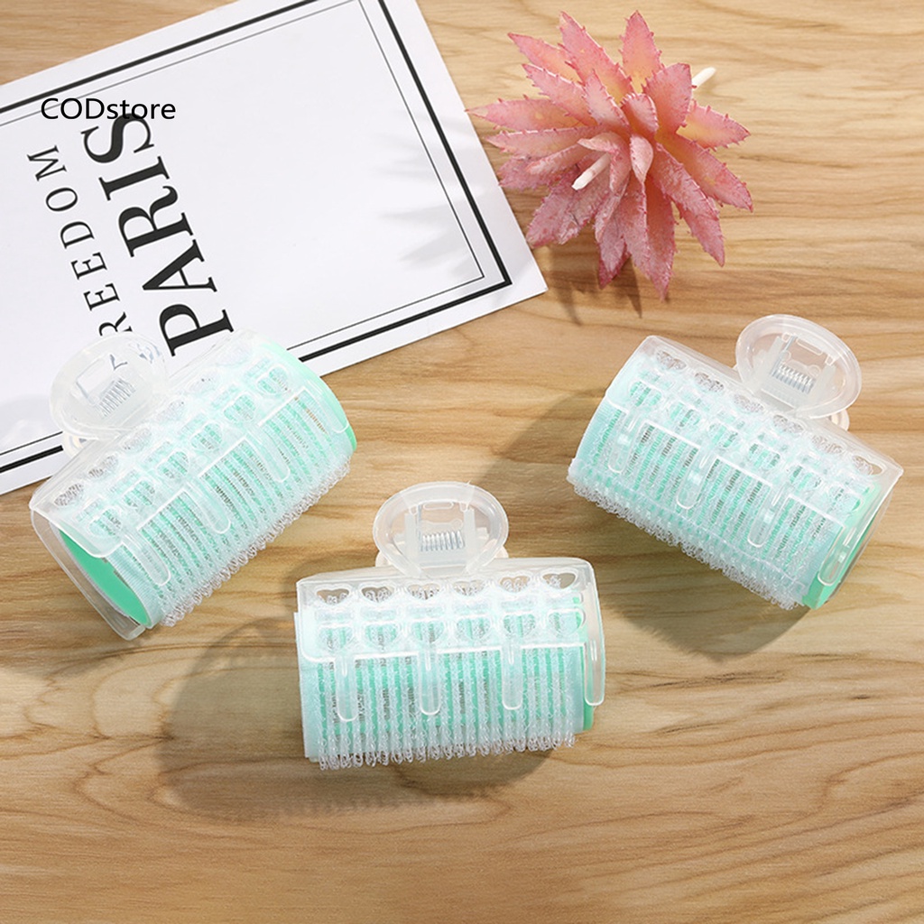 [Hàng mới về] Set 3 lô uốn tóc mái DIY bằng PP thao tác nhanh chóng tiện dụng cho nữ